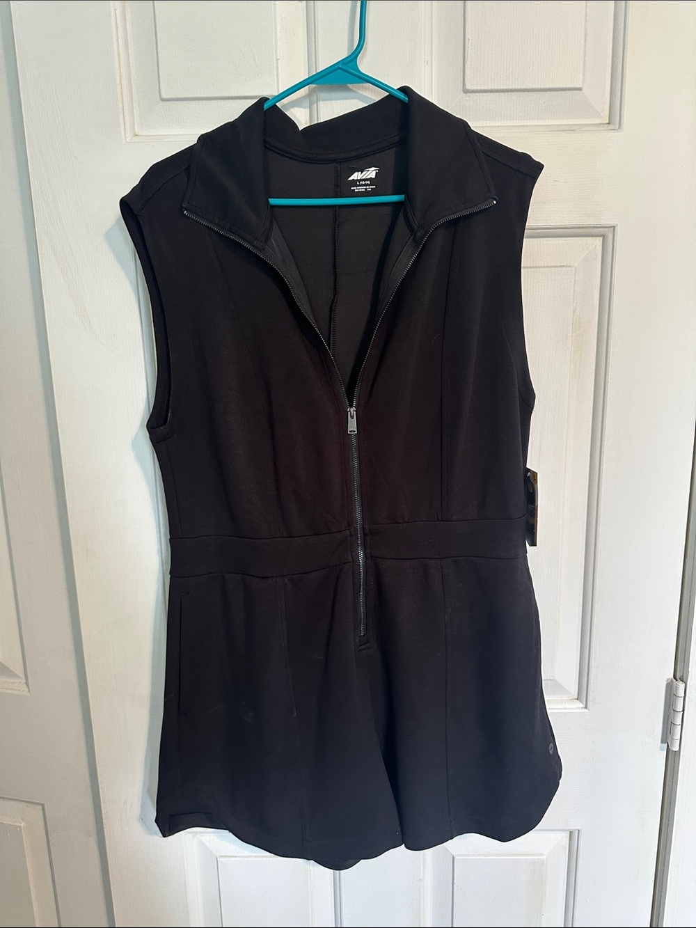 NWT AVA Black romper size large